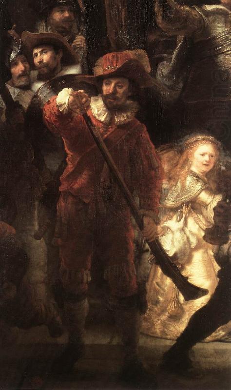 The Nightwatch (detail), REMBRANDT Harmenszoon van Rijn